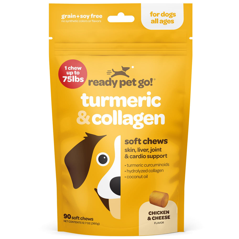 Ready Pet Go dog joint support chews used daily across all dog sizes