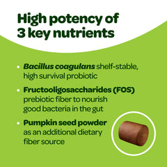 Ready Pet Go probiotic chews American-made label conveys quality and safety.