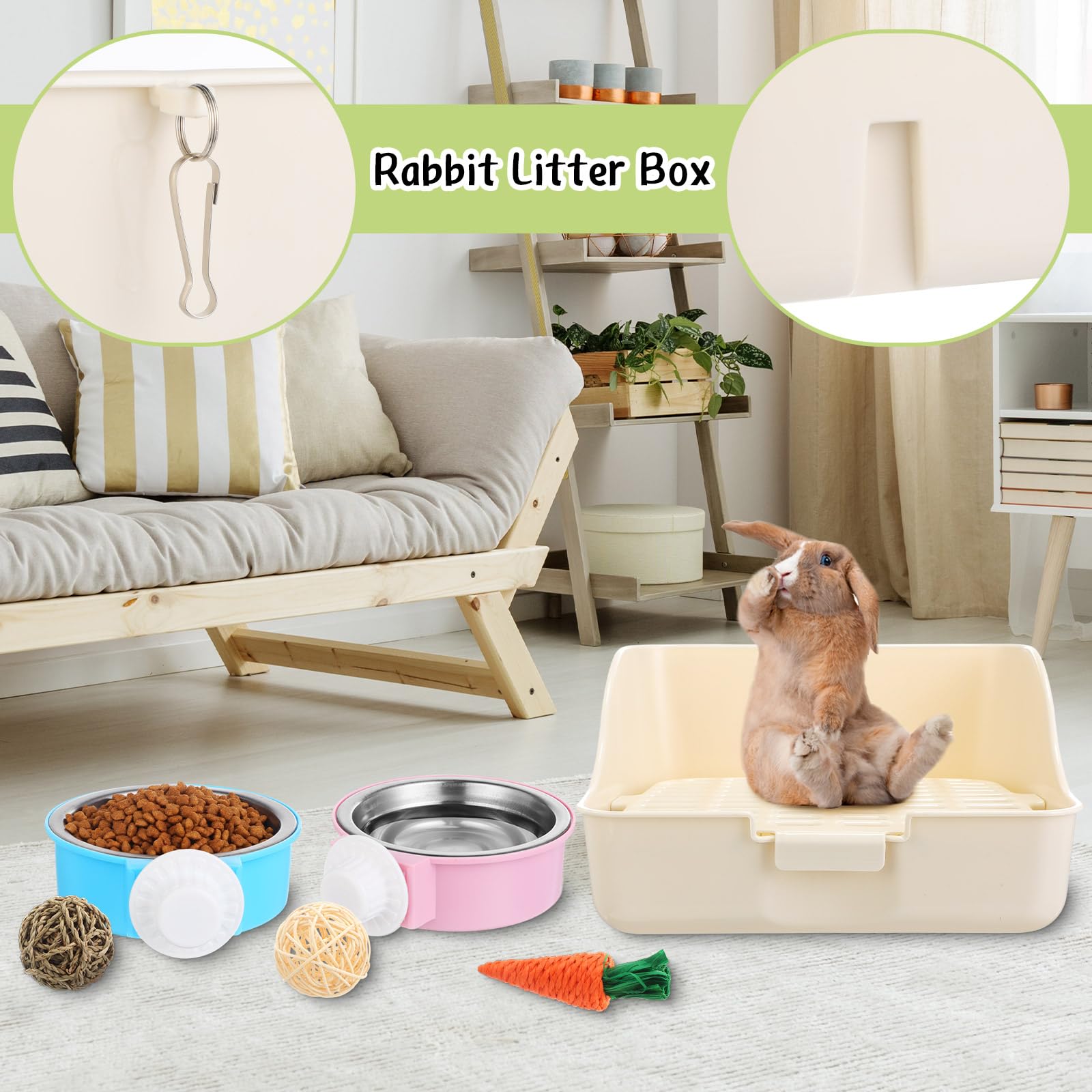 Reallnaive animal grooming kit keeps small pets neat and healthy.