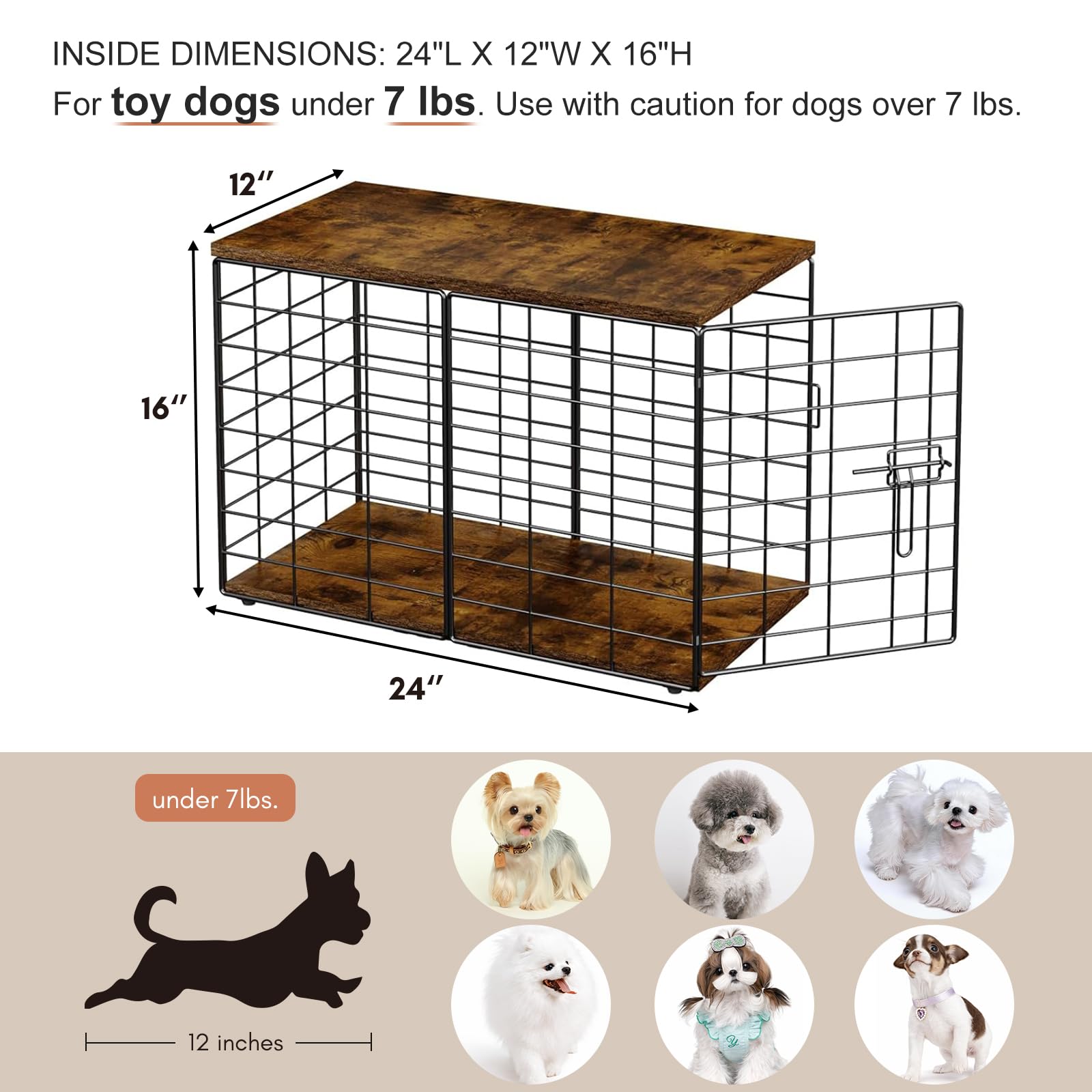 rechgosh end table with storage top showcases convenient space for pet needs
