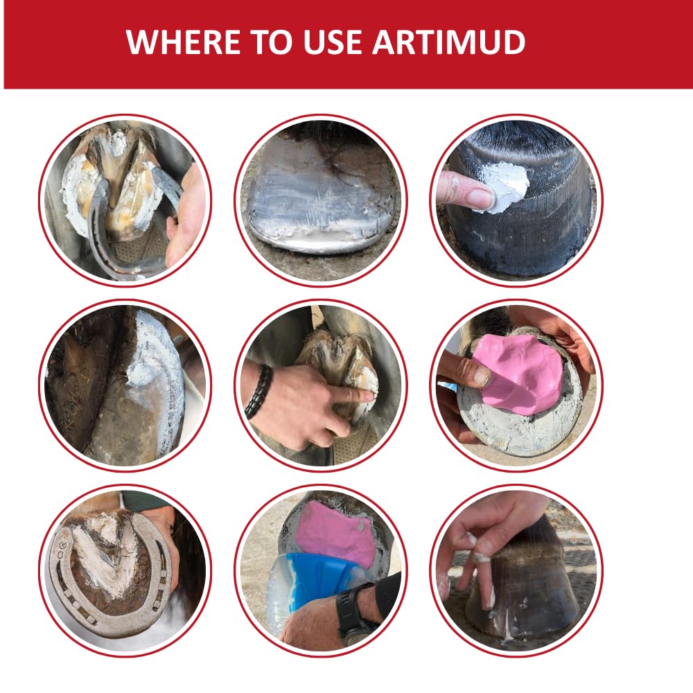 Artimud applied to frog area offers flexible protection and cleansing potential.