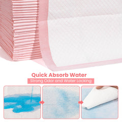 Red Rabbits quilted design with odor control helps keep spaces fresh
