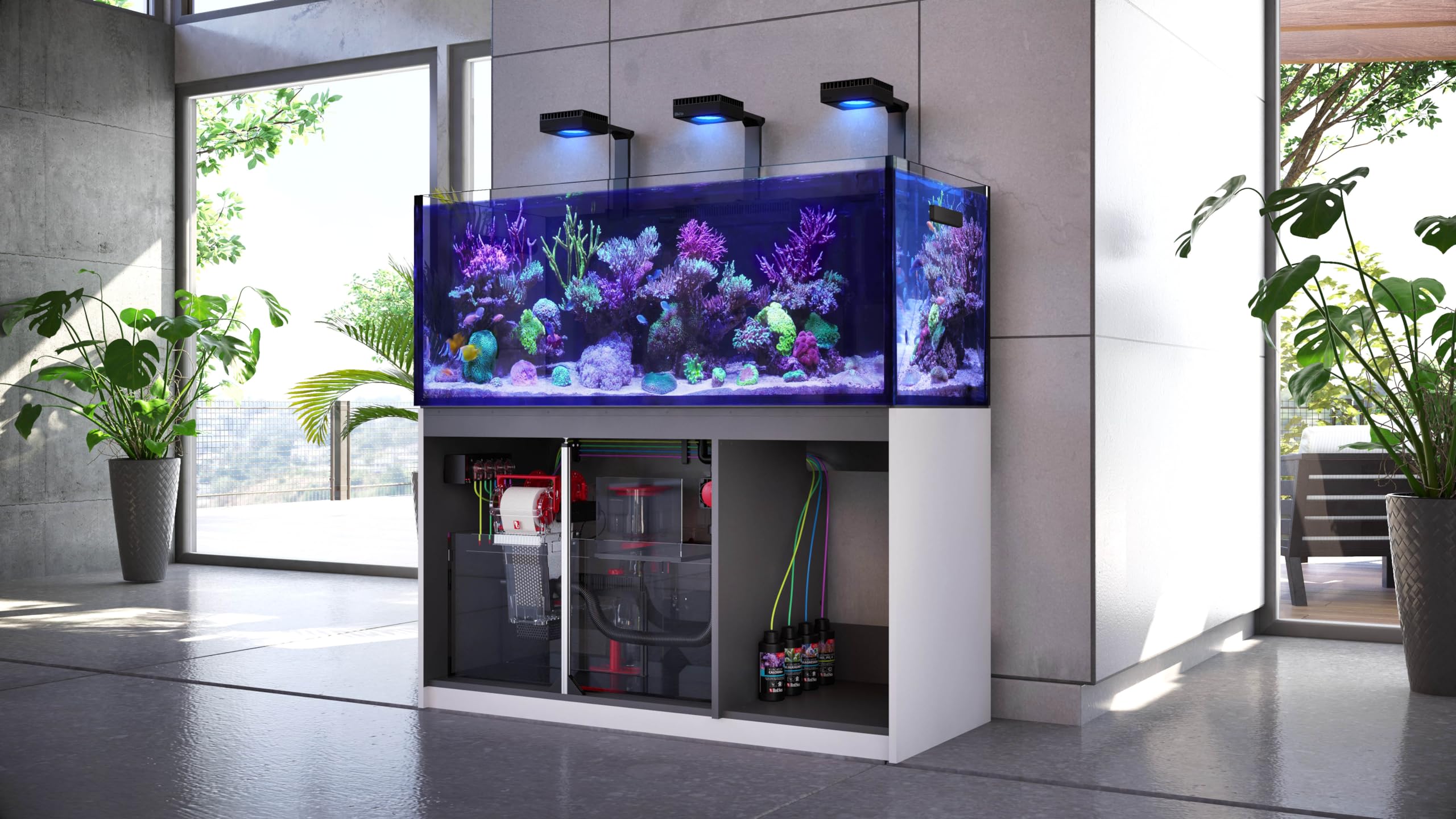 Red Sea Reef SPEC Carbon model 37410 label provides quick reference.