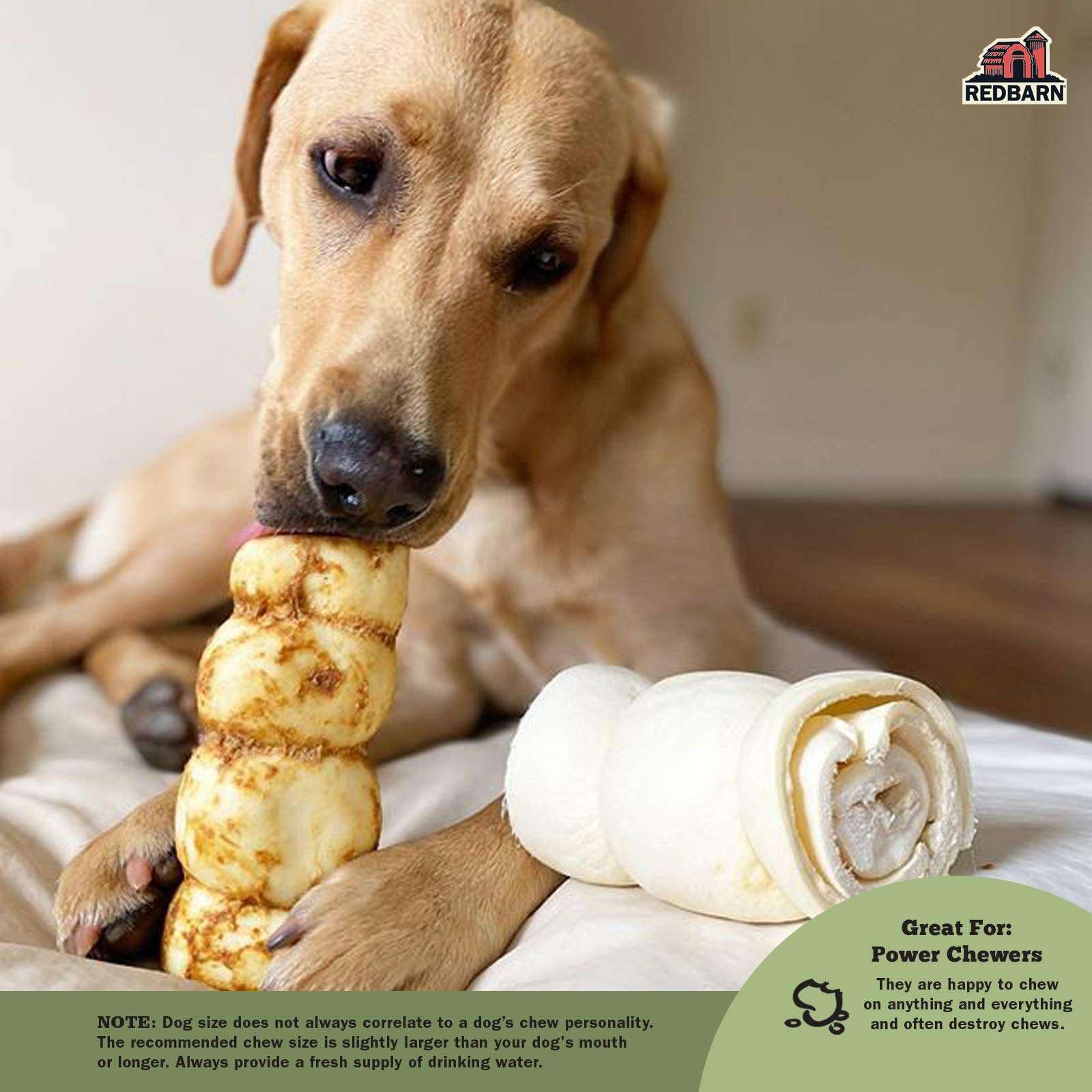 Redbarn Beef Cheek Rolls odor-free design ideal for stain-free indoor play
