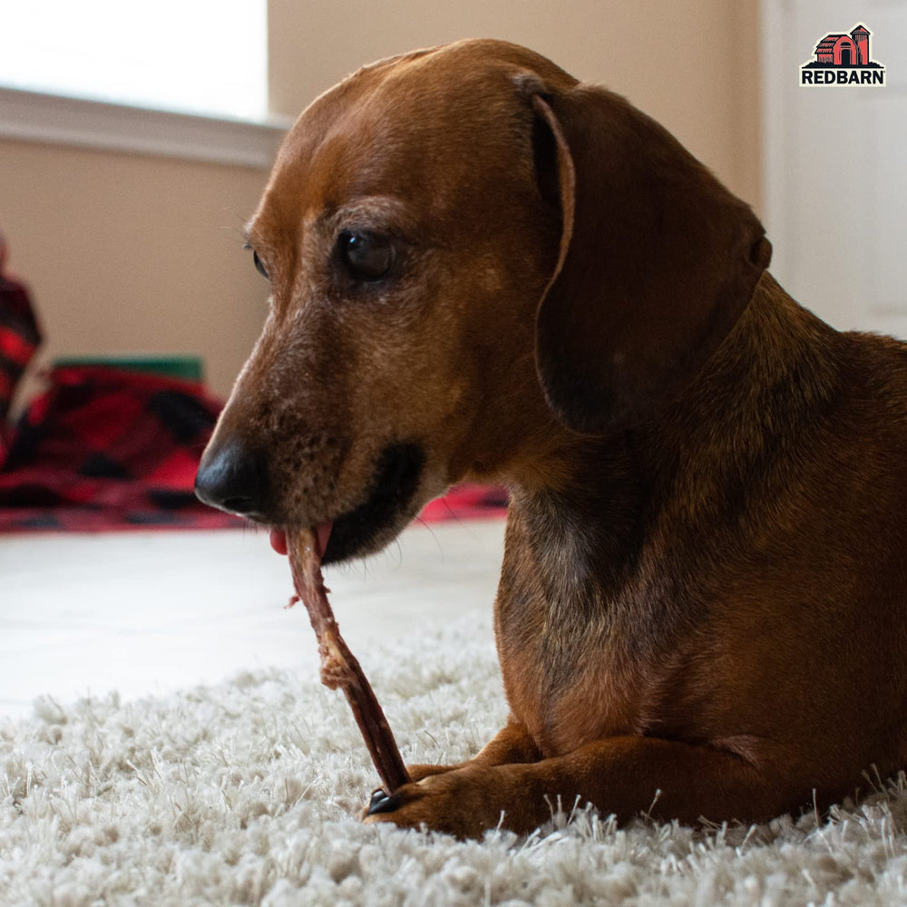 Redbarn Bully Slims no-rawhide alternative for a cleaner chew experience.