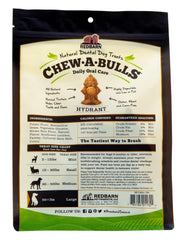 Redbarn Chew-A-Bulls all-natural ingredients provide a tasty, gluten-free option for daily treats.