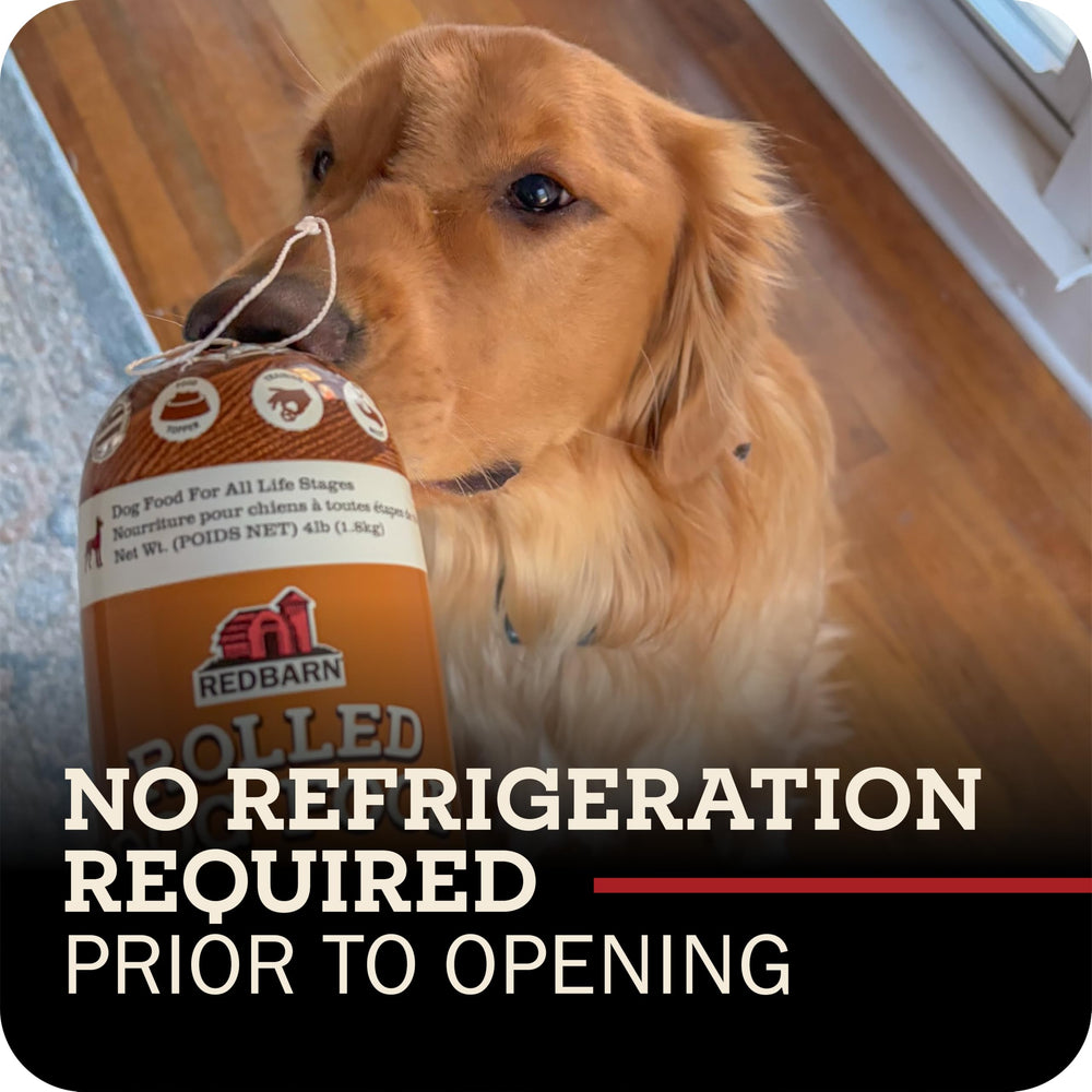Redbarn Rolled Food training treat aids positive reinforcement during training