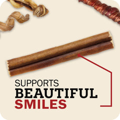 Redbarn bully sticks are SQF-certified for high safety and quality standards.