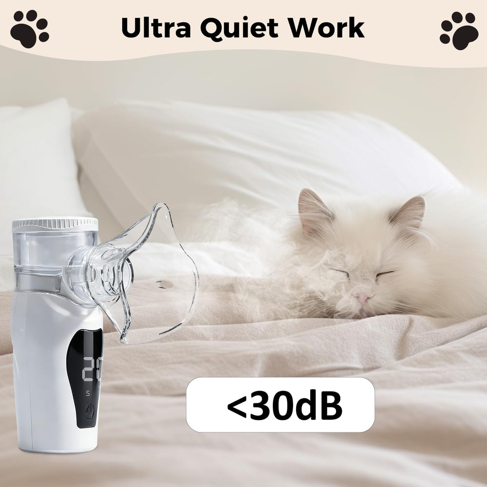 REDDODOU cat-friendly mask fits comfortably in home spaces