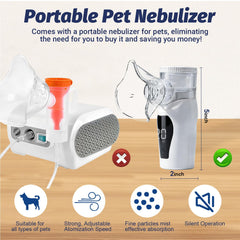 REDDODOU Foldable Nebulizer Box for space-saving setup.