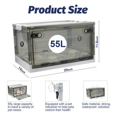 REDDODOU Nebulizer Accessories Box keeps essential tools organized.