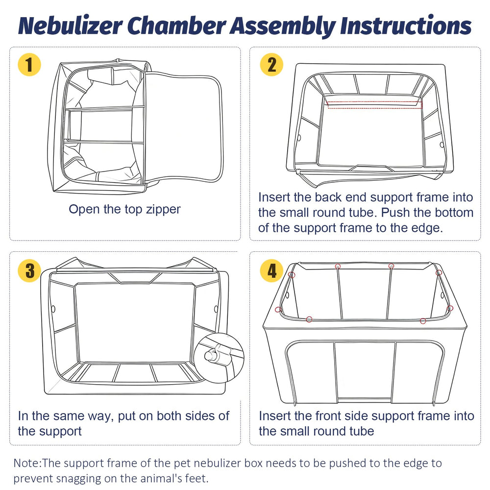 REDDOUDOU Nebulizer accessories included for pet care.