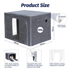 REDDOUDOU Padded cotton nest provides warm comfort for newborns.