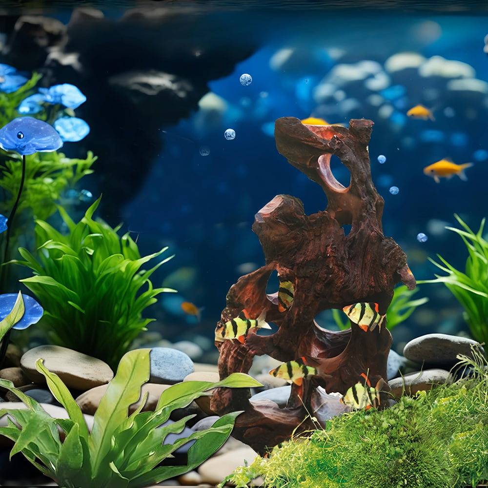 Redfeiyang suitable for 10 gallon-plus tanks enhances natural look