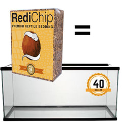 Ready-to-use RediChip substrate for arid species in terrariums