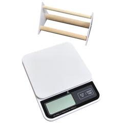 Redmon Deluxe digital small-animal scale with perch for precise cage-side weigh-ins.