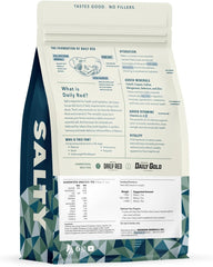Redmond Daily Red label closeup, natural sea minerals for daily equine nutrition