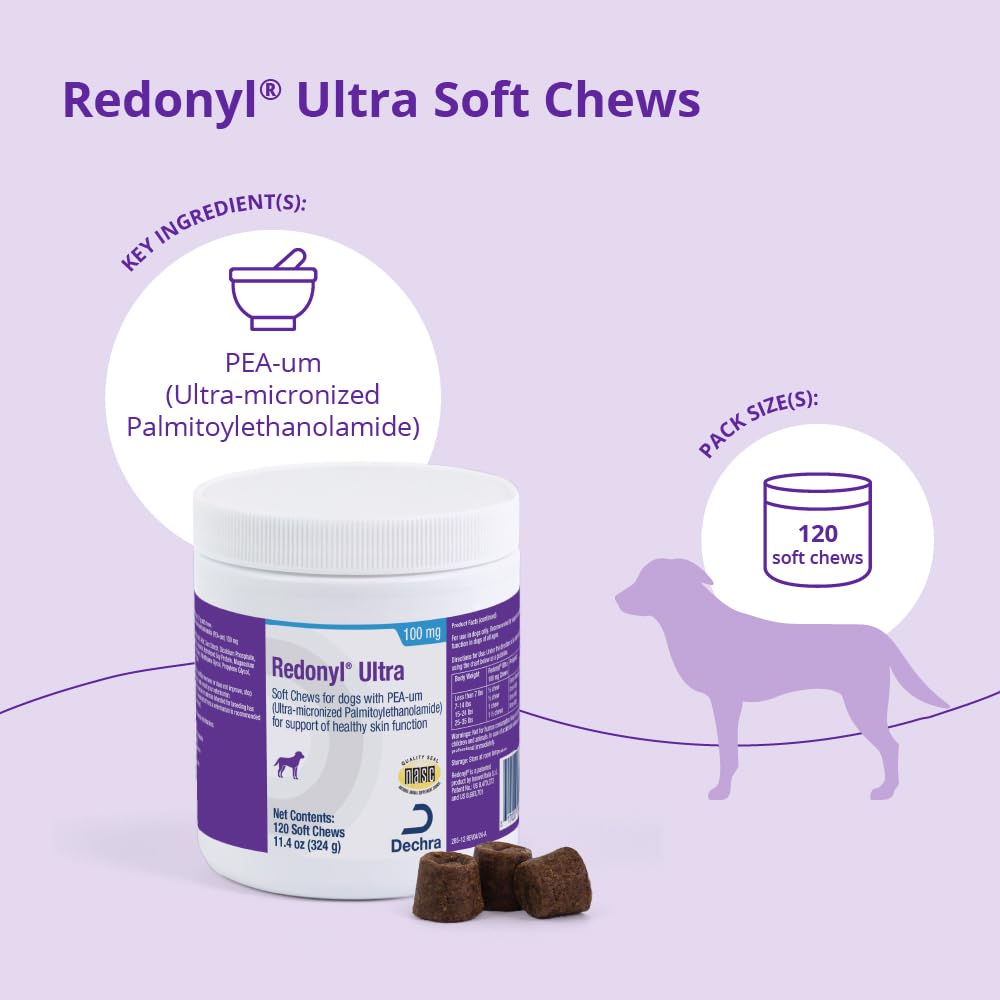 Close-up of Redonyl Ultra Soft Chews with soft texture