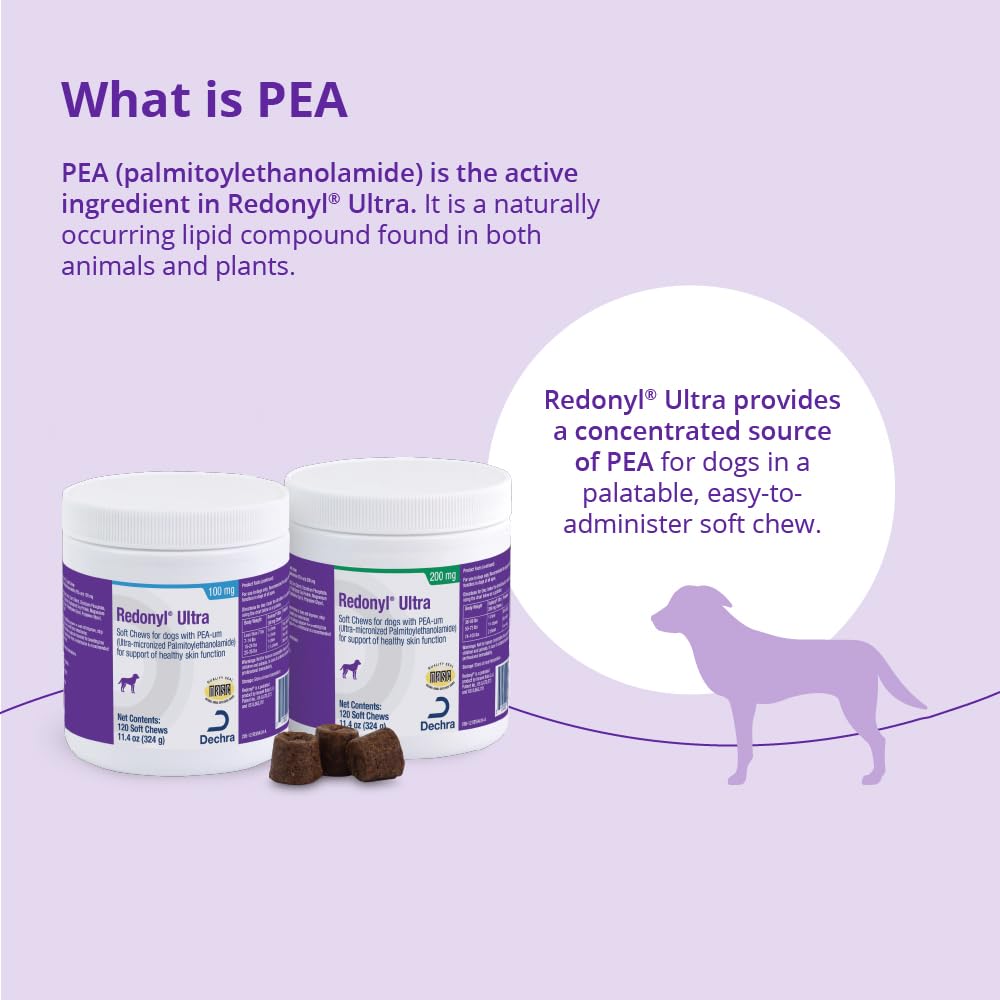 Dog-friendly serving of Redonyl Ultra Soft Chews