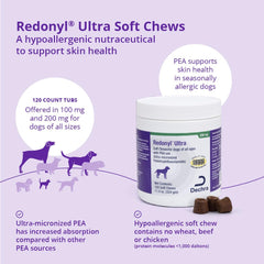 Redonyl Ultra Soft Chews provide EPA and alpha-linolenic acid for essential fatty acids.