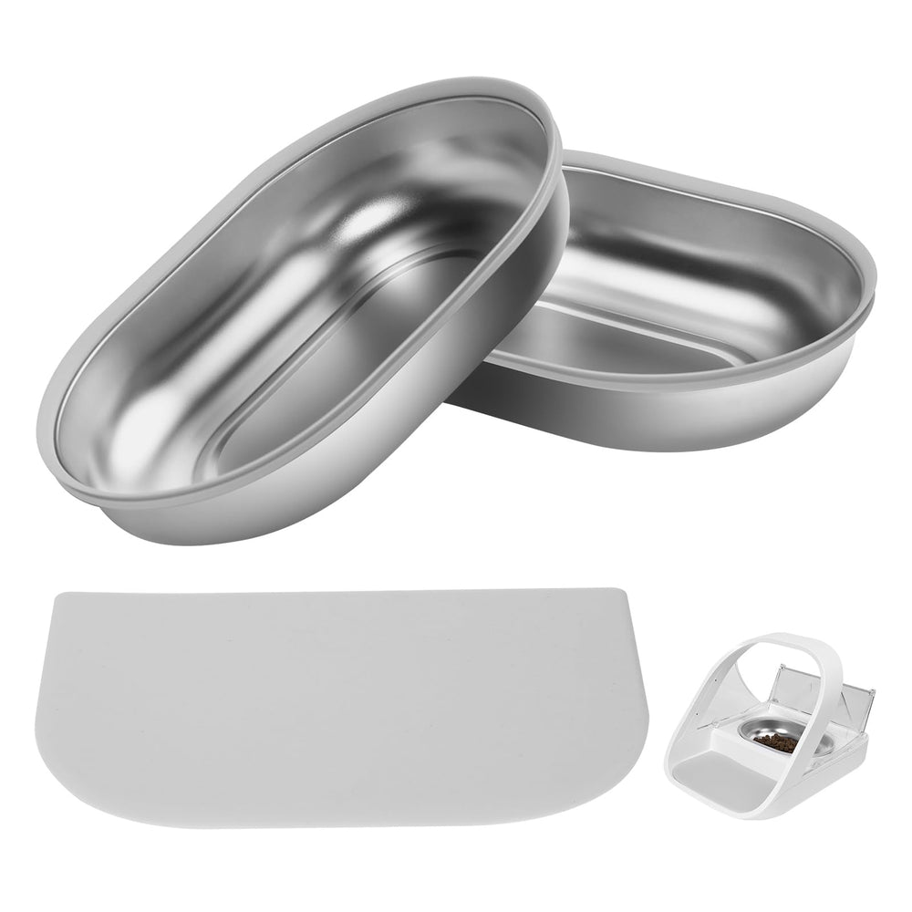 Redoso stainless steel bowl with sealing ring to reduce odors.