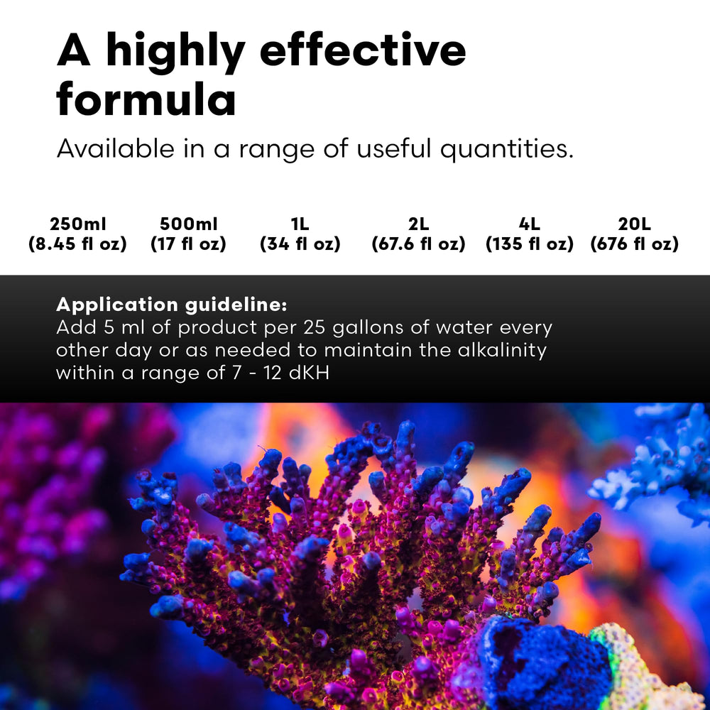 Reef Code B in a reef tank setup illustrating mineral balance support