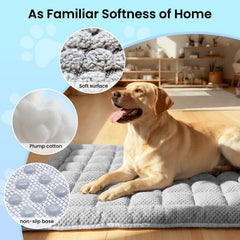 REEVAA dog bed raised edges offer a secure, comforting hug on the move.