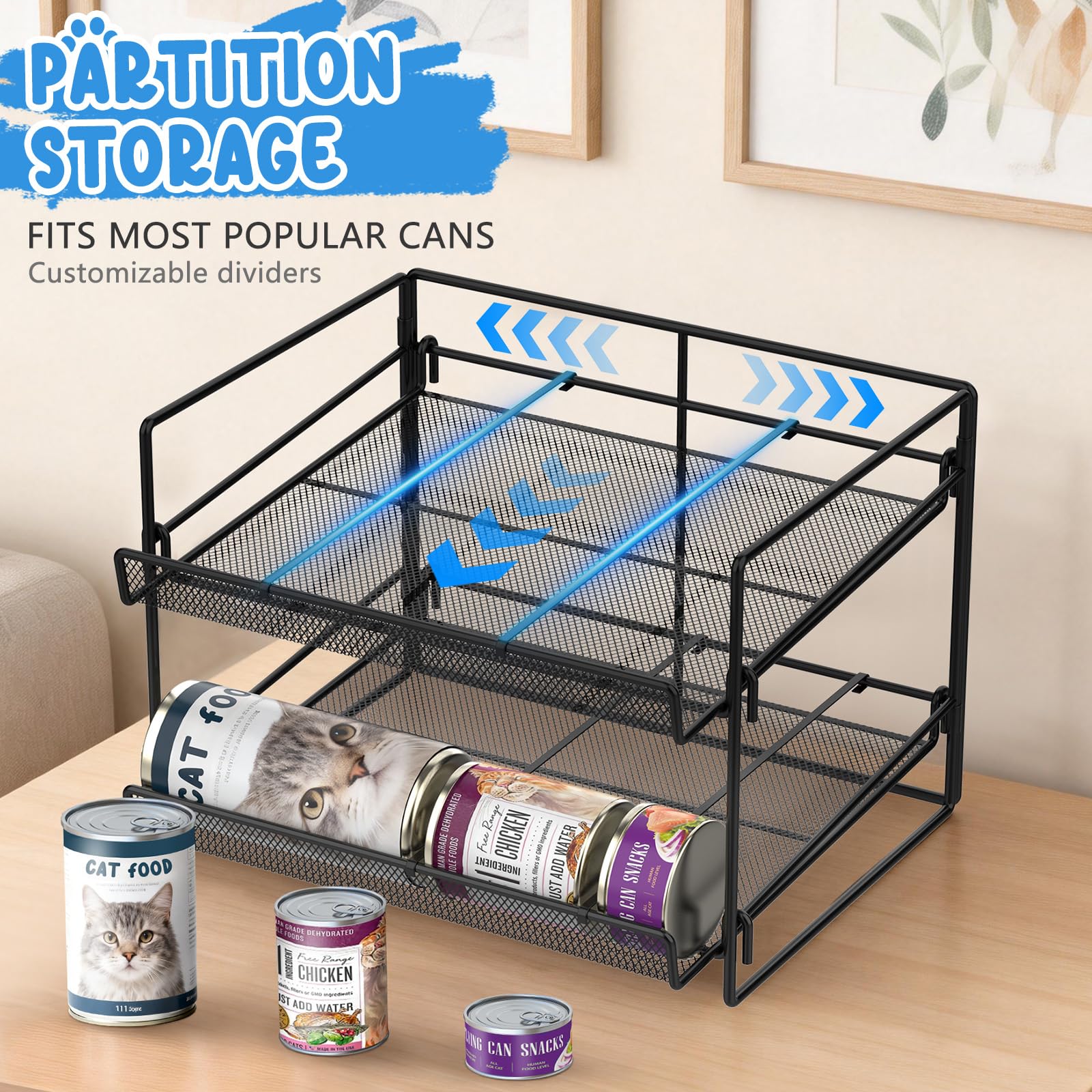 REFLYING mold resistant metal construction stands up to moisture for durable storage