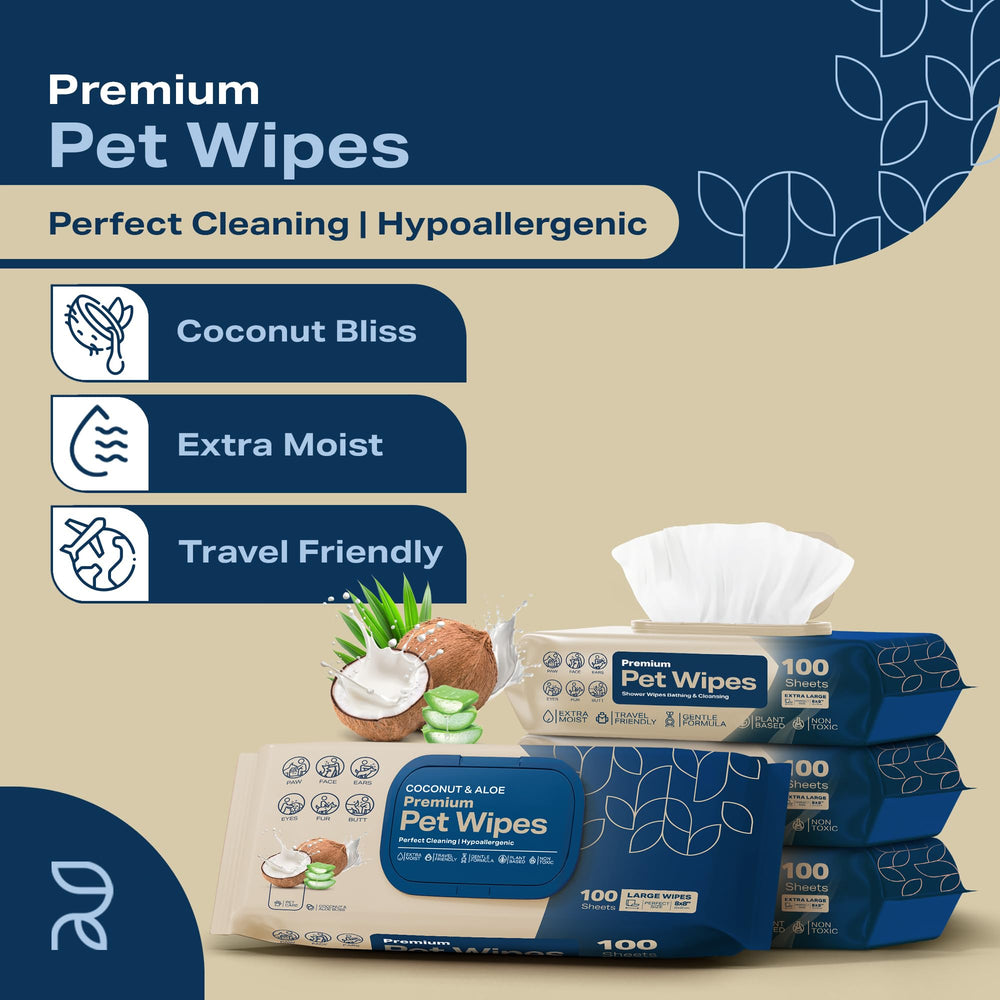 REFRESHIFY dog wipes for butt—gentle cleaning between baths.