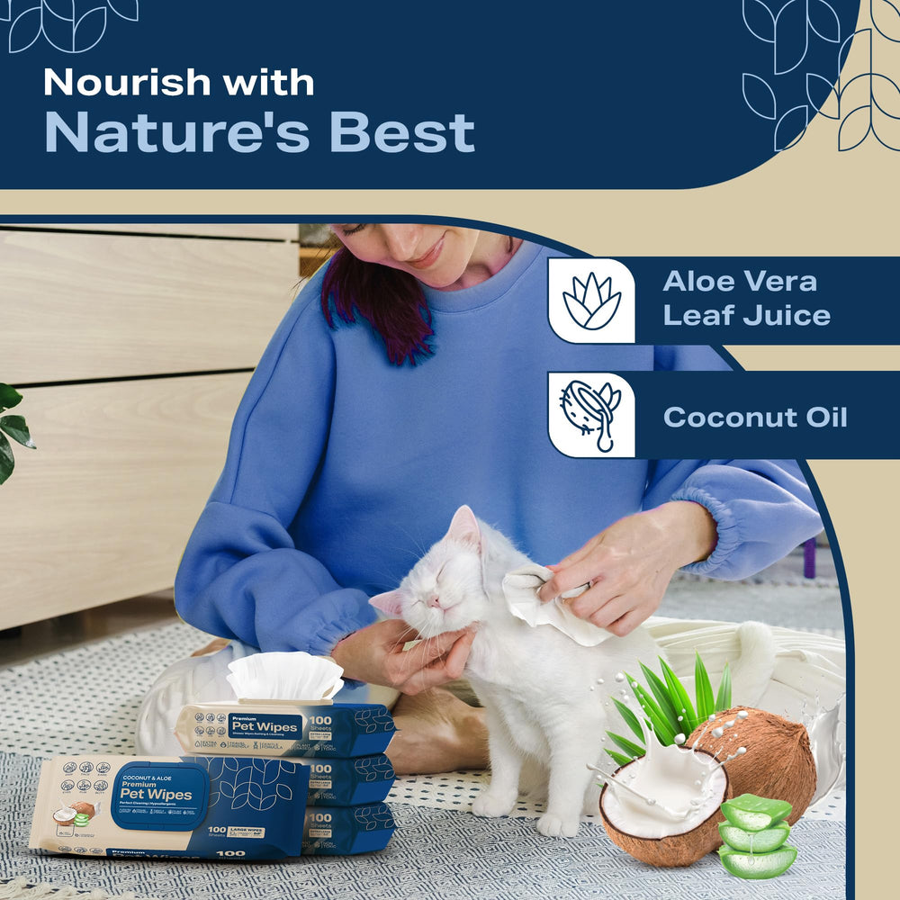 REFRESHIFY dog wipes odor control—freshen face and body on the go.