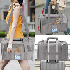 Refrze Cat Carrier airline-approved in-cabin use