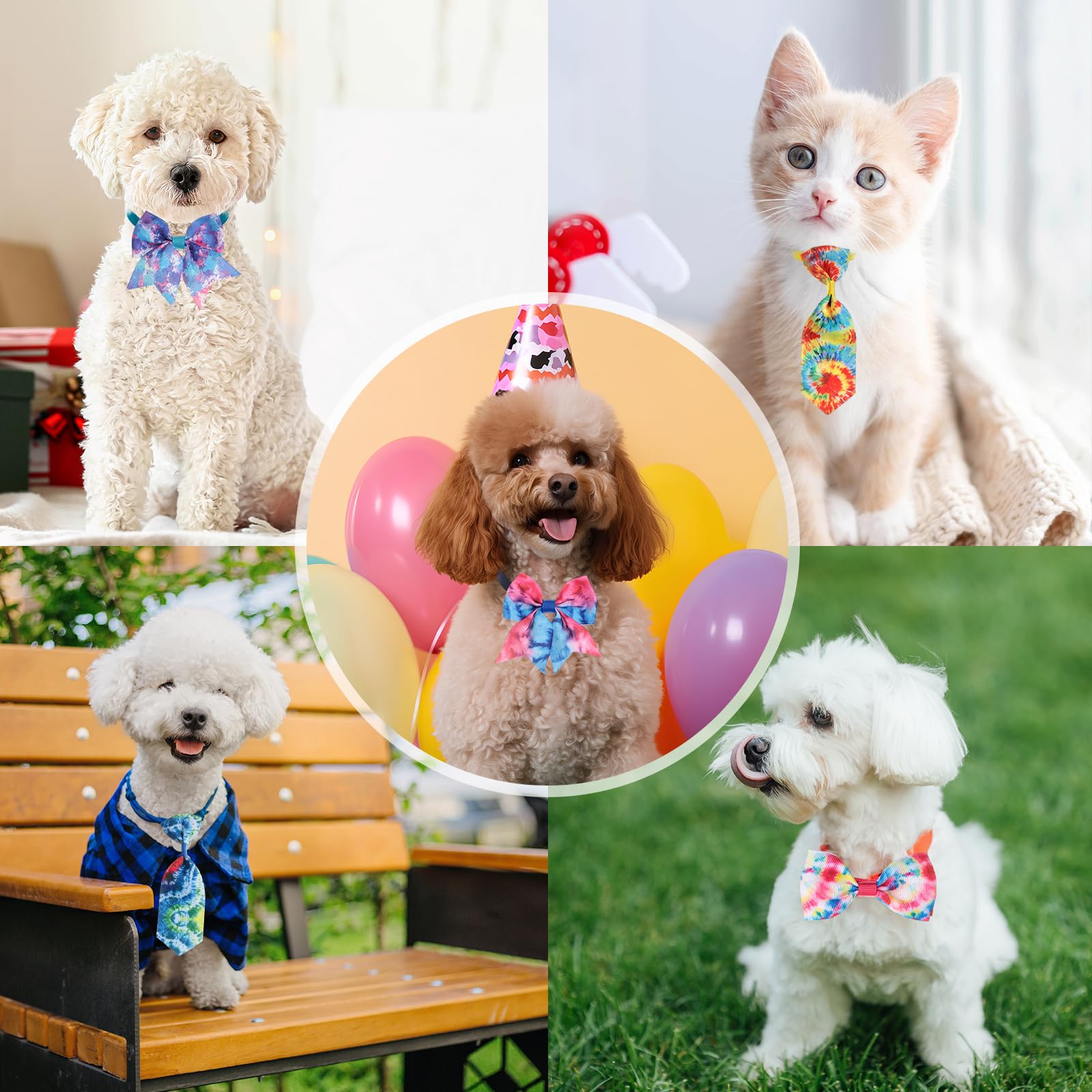 Reginary 30 collar flowers for cute decorative accents.