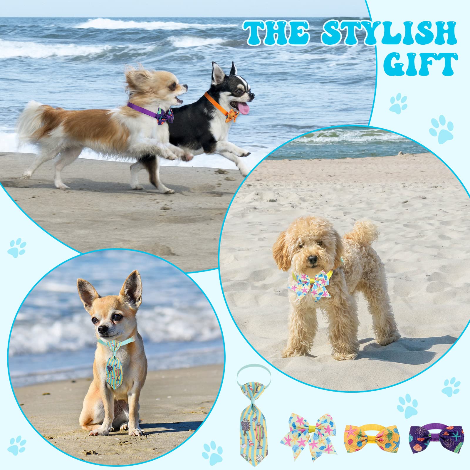 Reginary collar flowers provide a charming, easy-to-coordinate pet look.