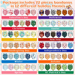 Reginary 65x45 cm bandana designed to fit most breeds securely.