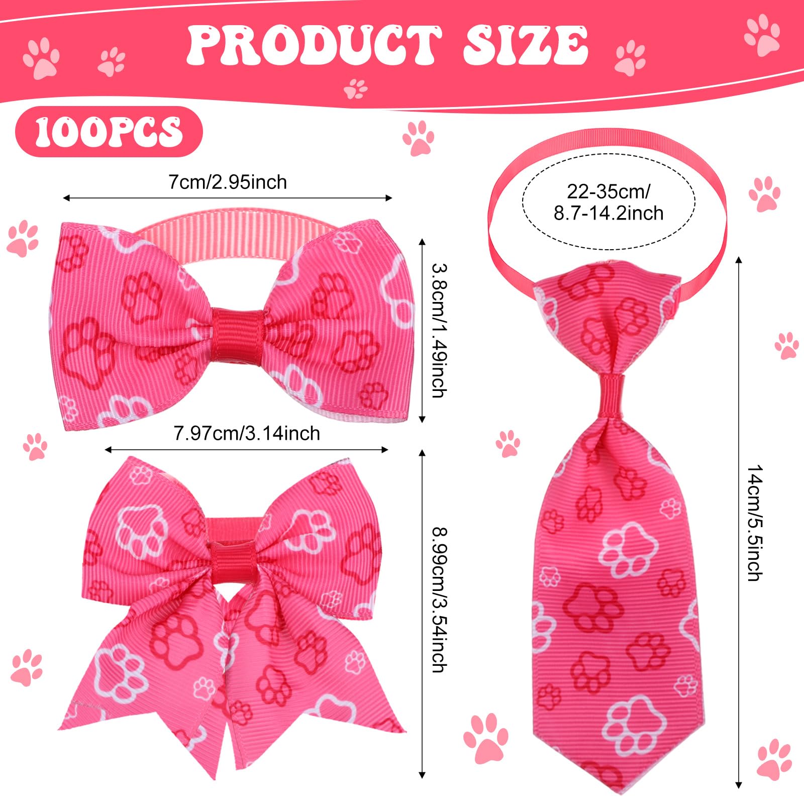 Reginary dog bow ties set for festive looks and photos.