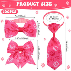 Reginary dog bow ties set for festive looks and photos.