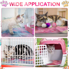 Reginary easy-clean coral velvet material helps quick fur removal and washing.