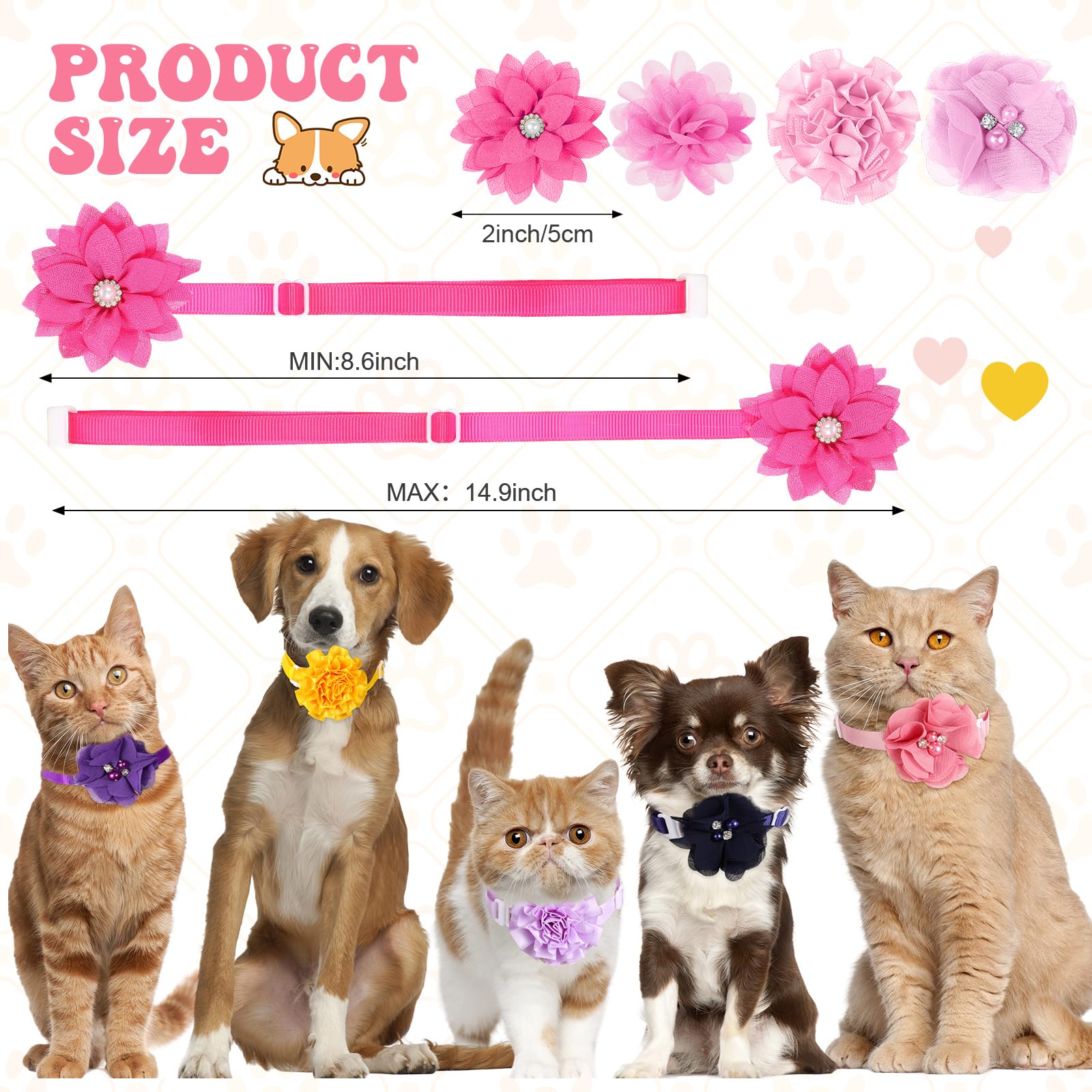 Reginary nylon chiffon material collar, soft and breathable for long wear