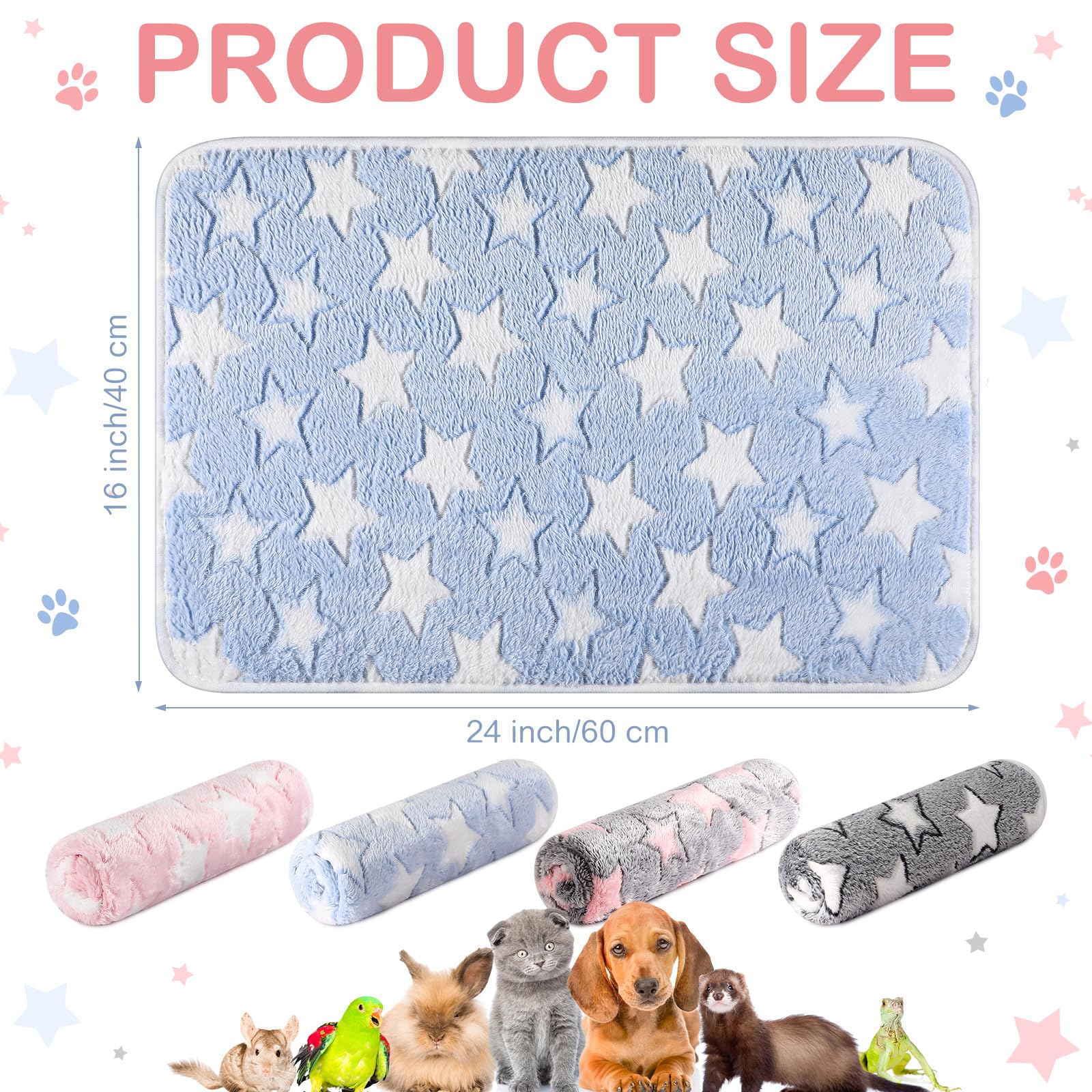 Reginary pet-cage-liner blanket reduces odors and keeps surfaces cleaner.