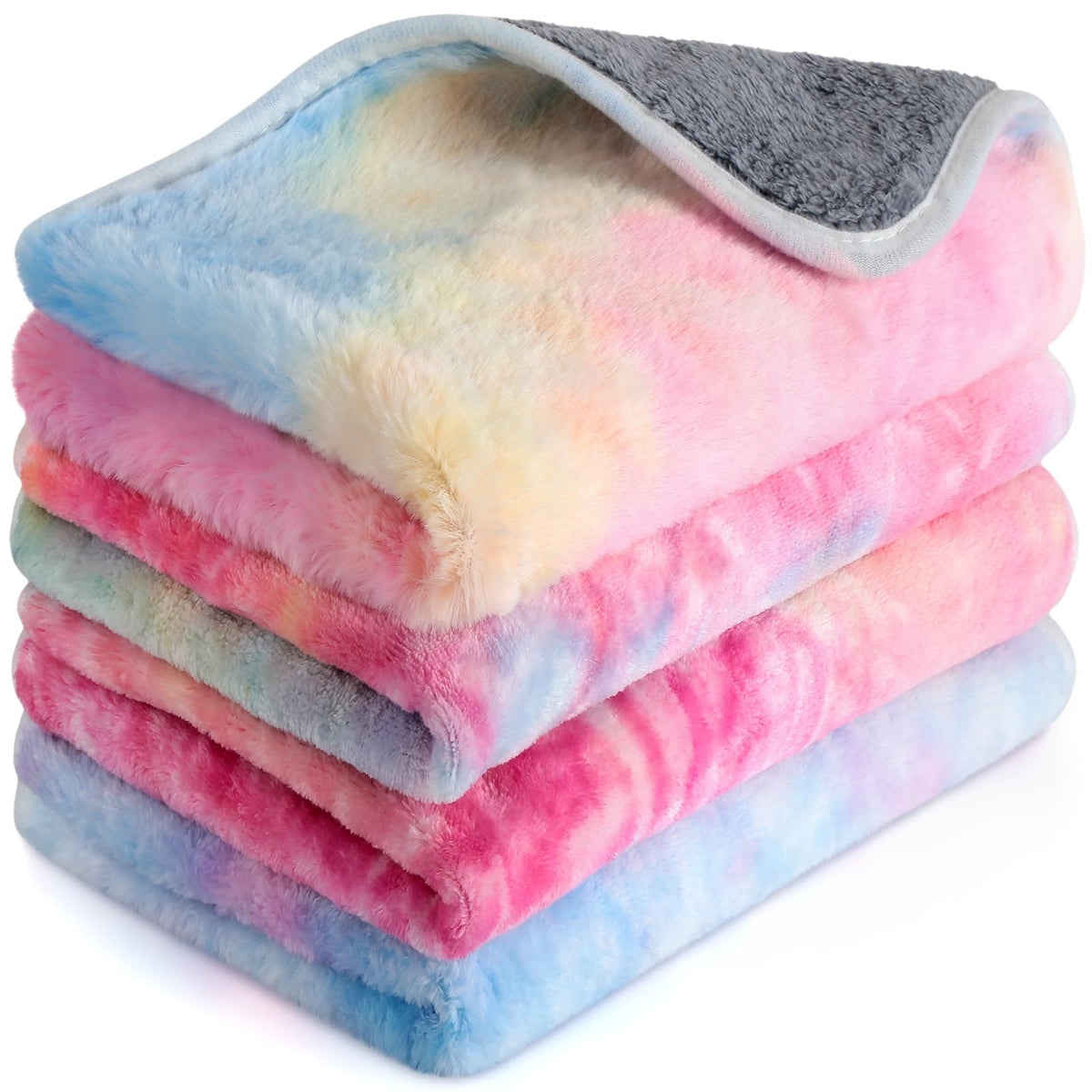 Reginary tie-dye waterproof guinea pig blanket 24x16 inches protects surfaces and keeps pets dry.