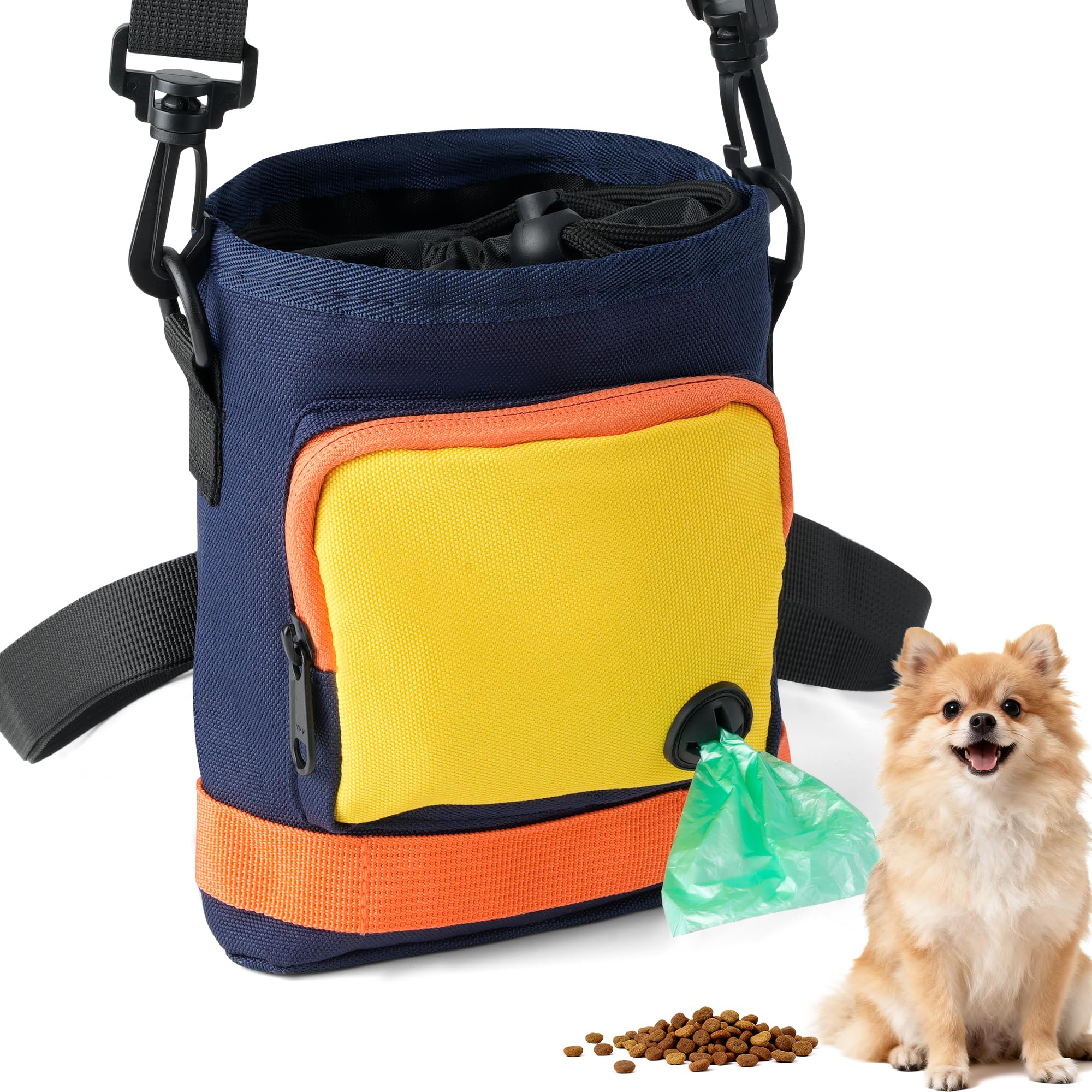 Relahous puppy training holder bag supports consistent rewards.