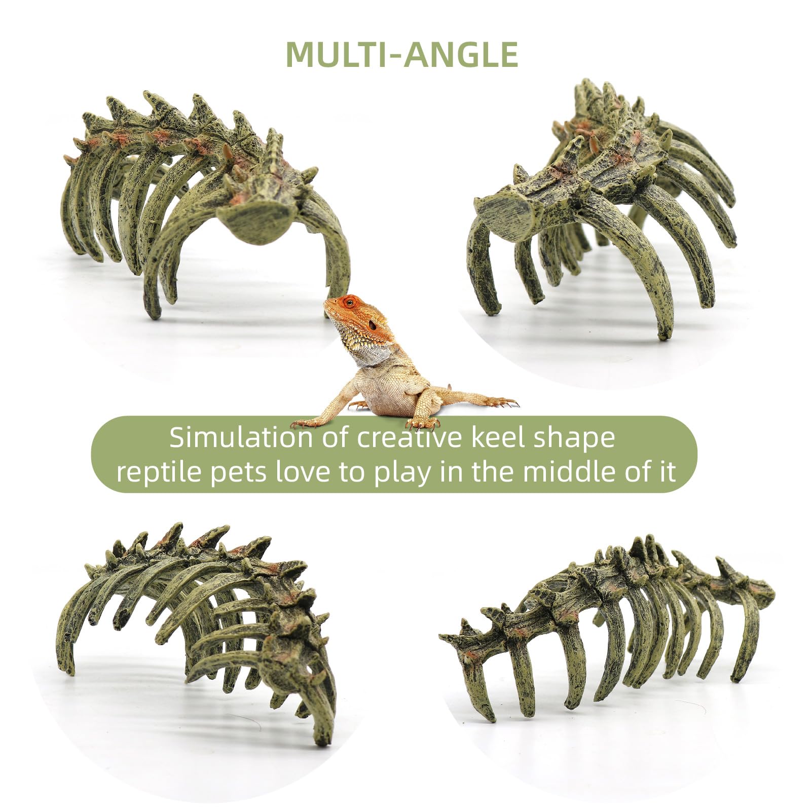 relaqcc amphibian tank dweller playground encourages movement and hiding among tunnels.