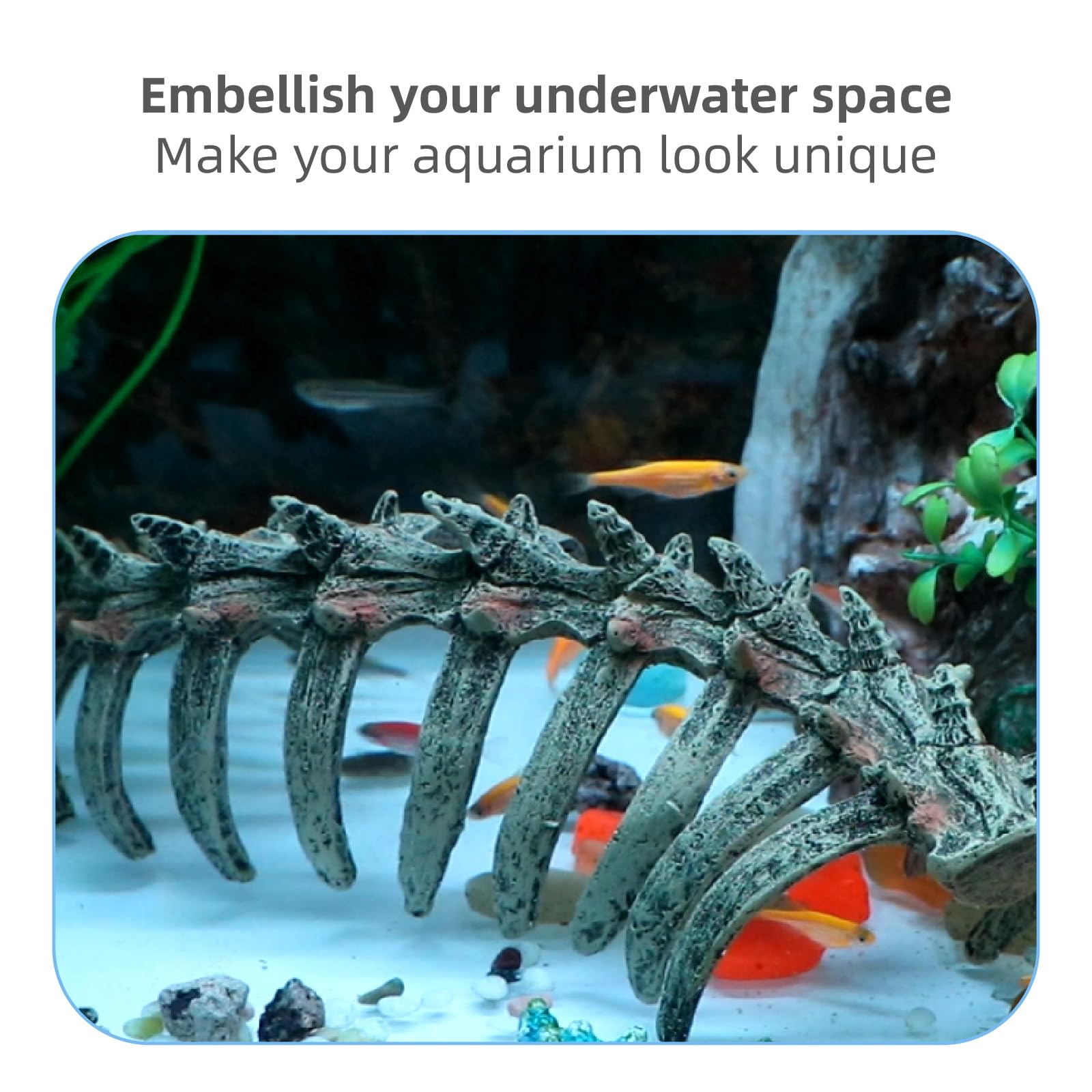 relaqcc betta tank habitat accessory offers a shady retreat and exploration spot.