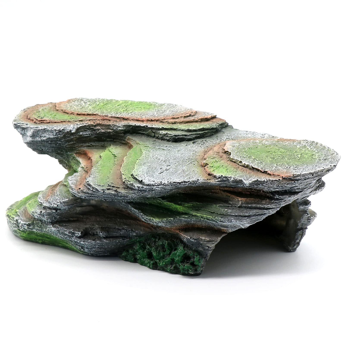 relaqcc Reptile Resting Terrace basking platform aids sun exposure safely.