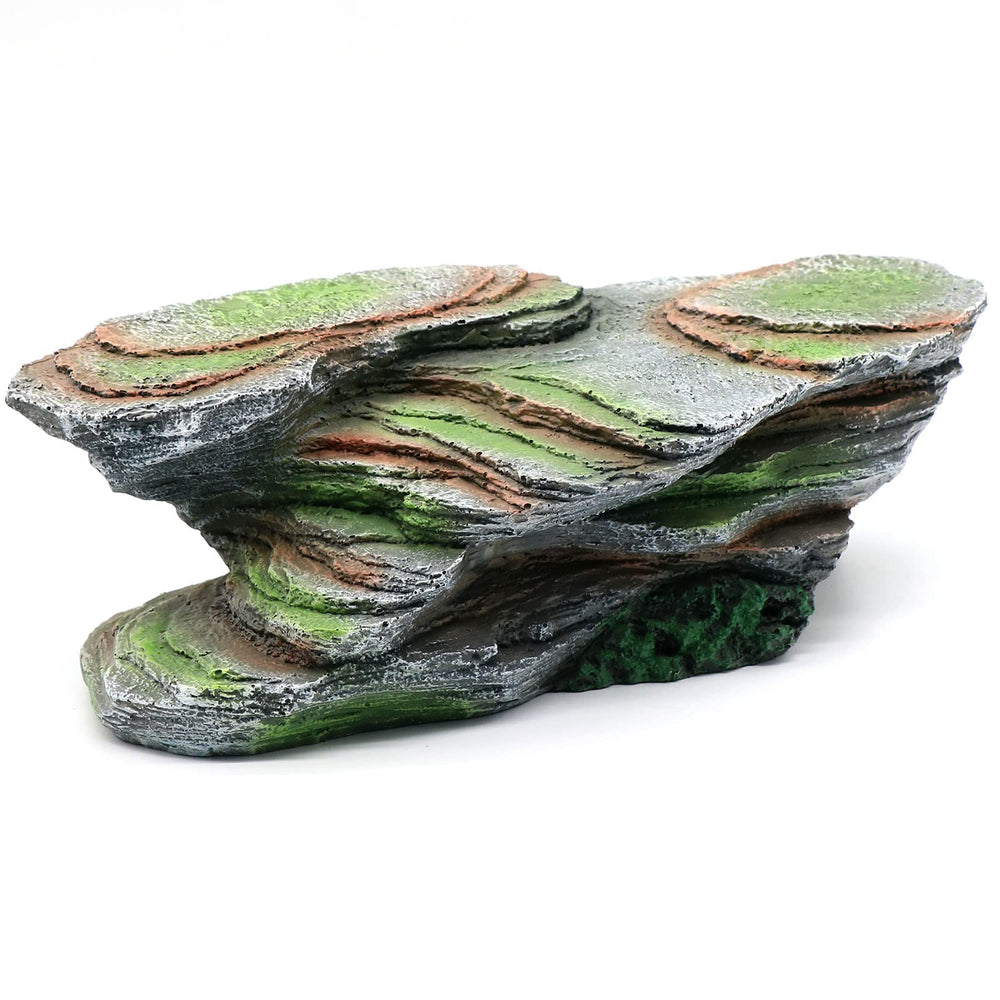 relaqcc Reptile Resting Terrace multi-use decor for climbing and basking.