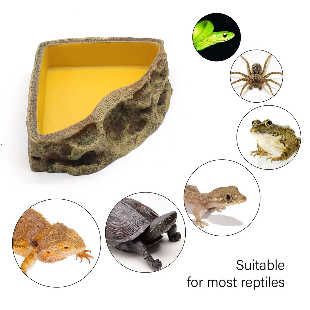 Relaqcc triangle corner bowl saves space and prevents sliding during feeding.
