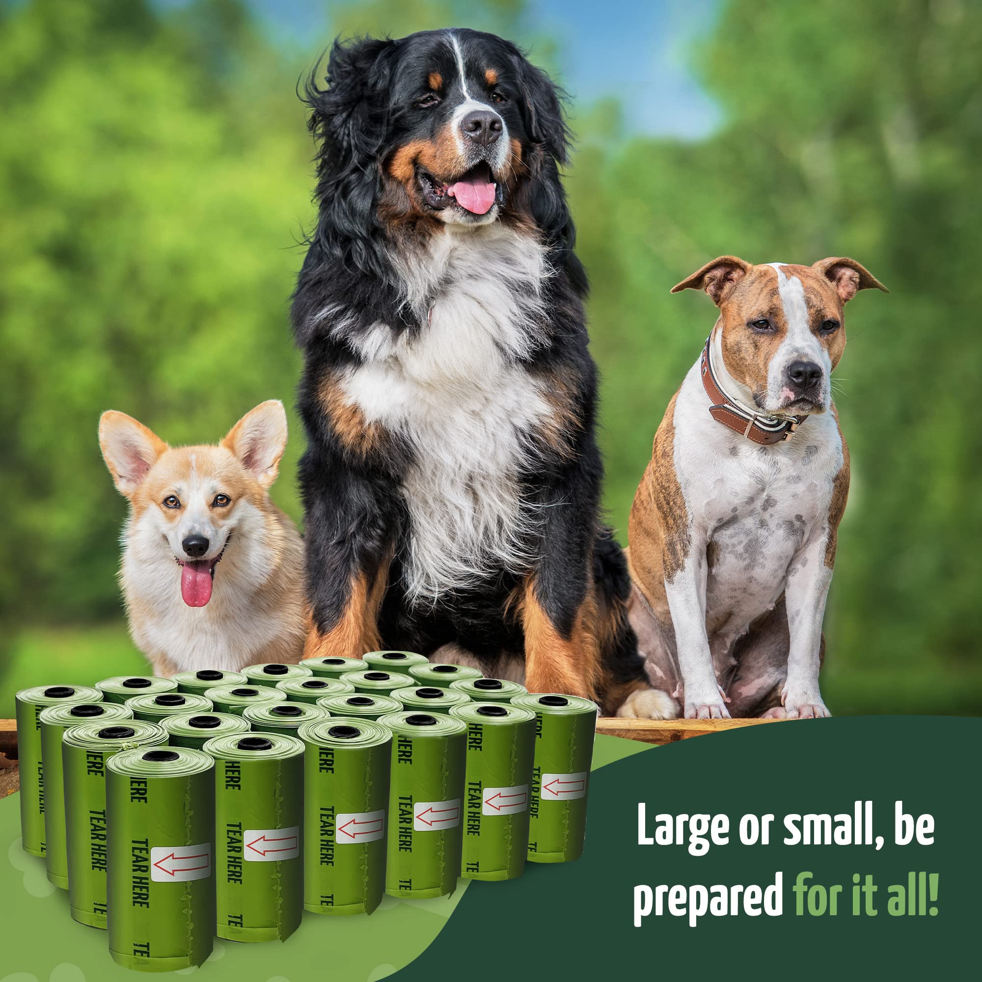 Reli perforated bags allow easy tear-off and fast bag changes.