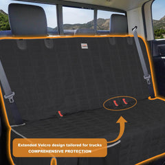 Reliadura backseat cover shown in easy-install setup for quick road trips