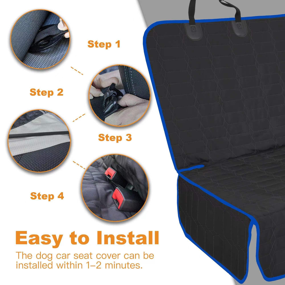 Reliadura safety-friendly installation with Velcro openings for dog leashes.