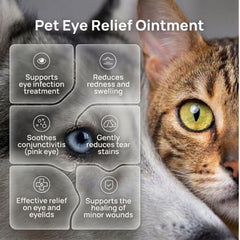 RELIPHTASOL eye-care application demo shows careful dab around the eye.